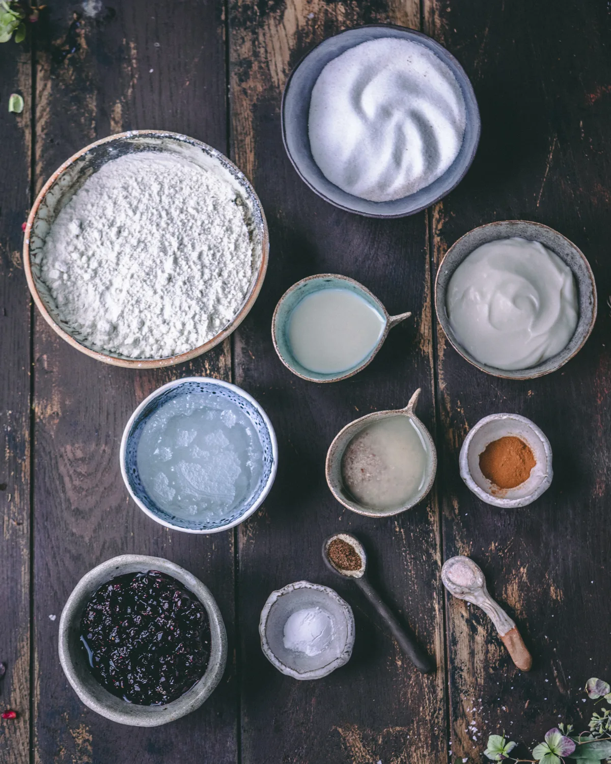 flat-lay-of-ingredients-for-blueberry-muffins