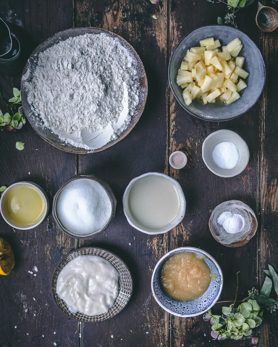 ingredients-for-pineapple-bundt-cake