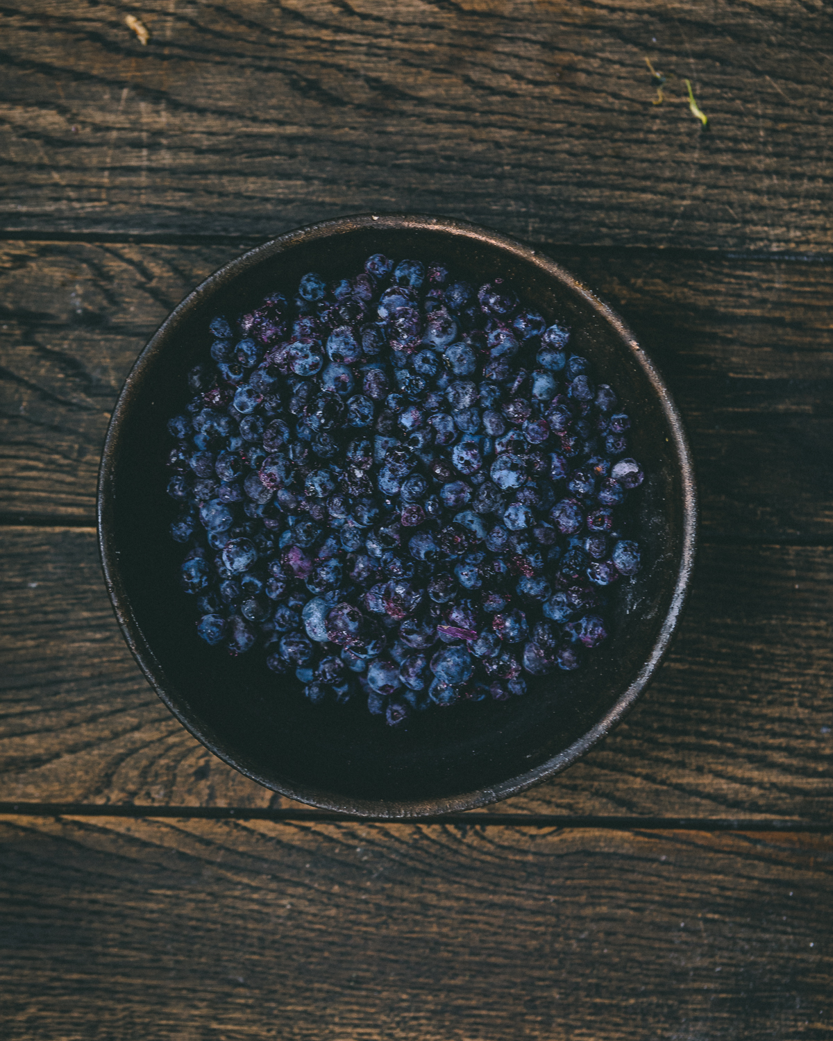 Wild blueberries 