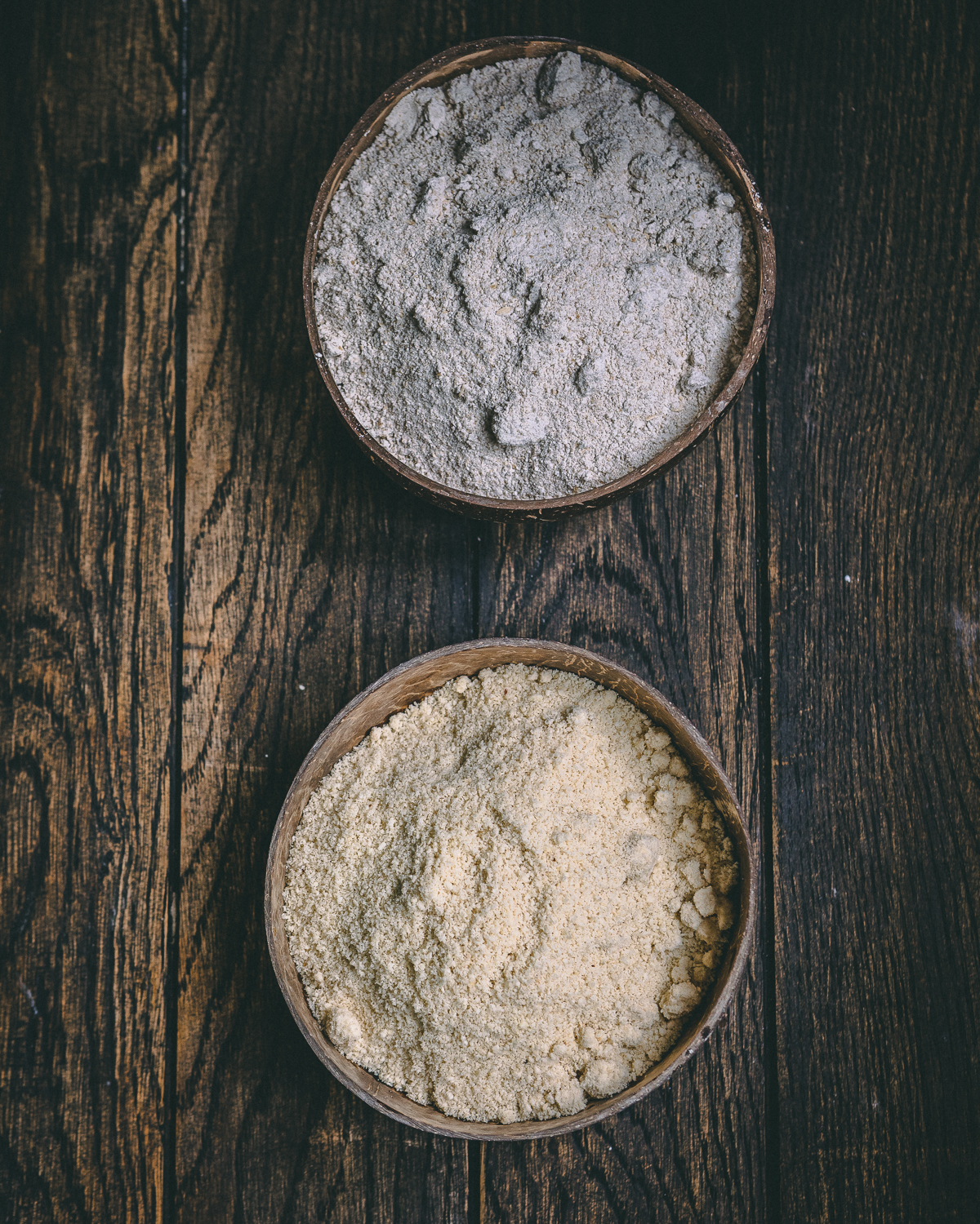 Almond and oat flour