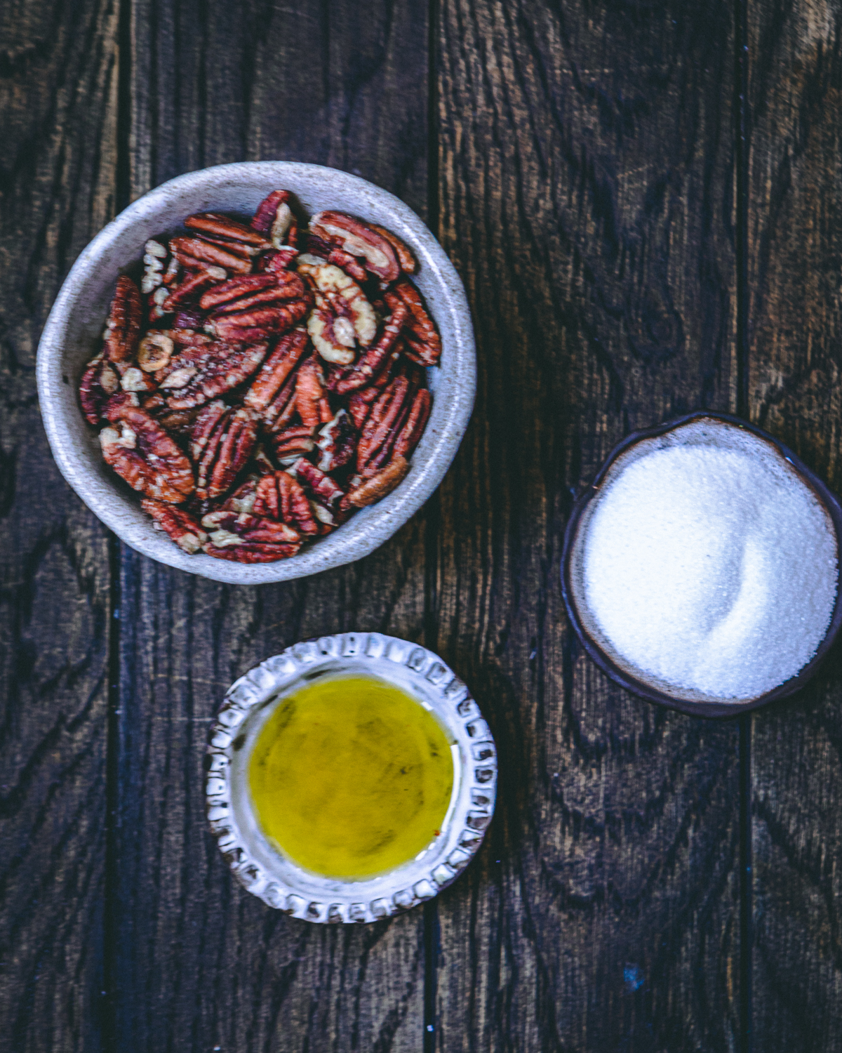 Candied pecans