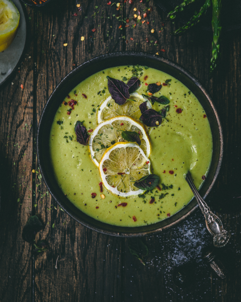 Asparagus soup