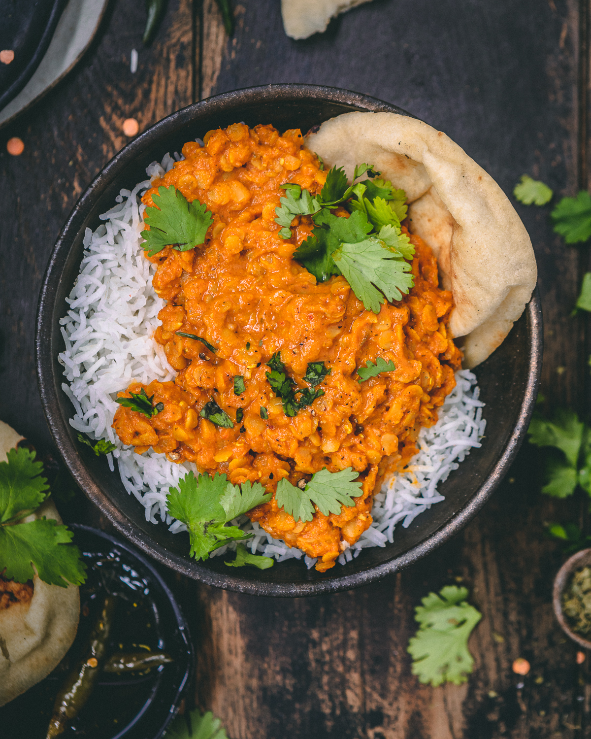 Daal tadka curry bowl far