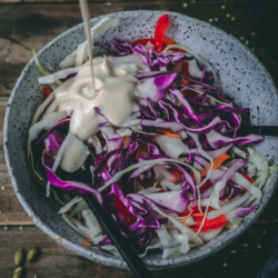 vibrant coleslaw