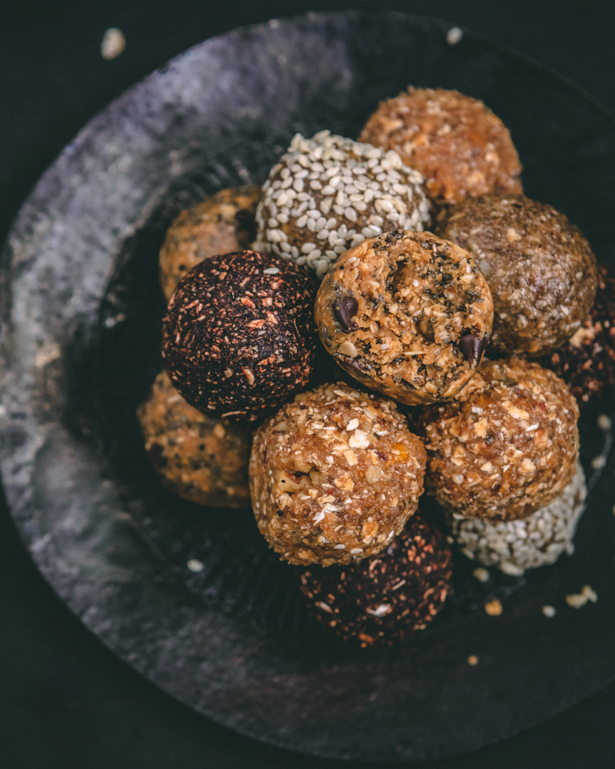 Stacked energy balls